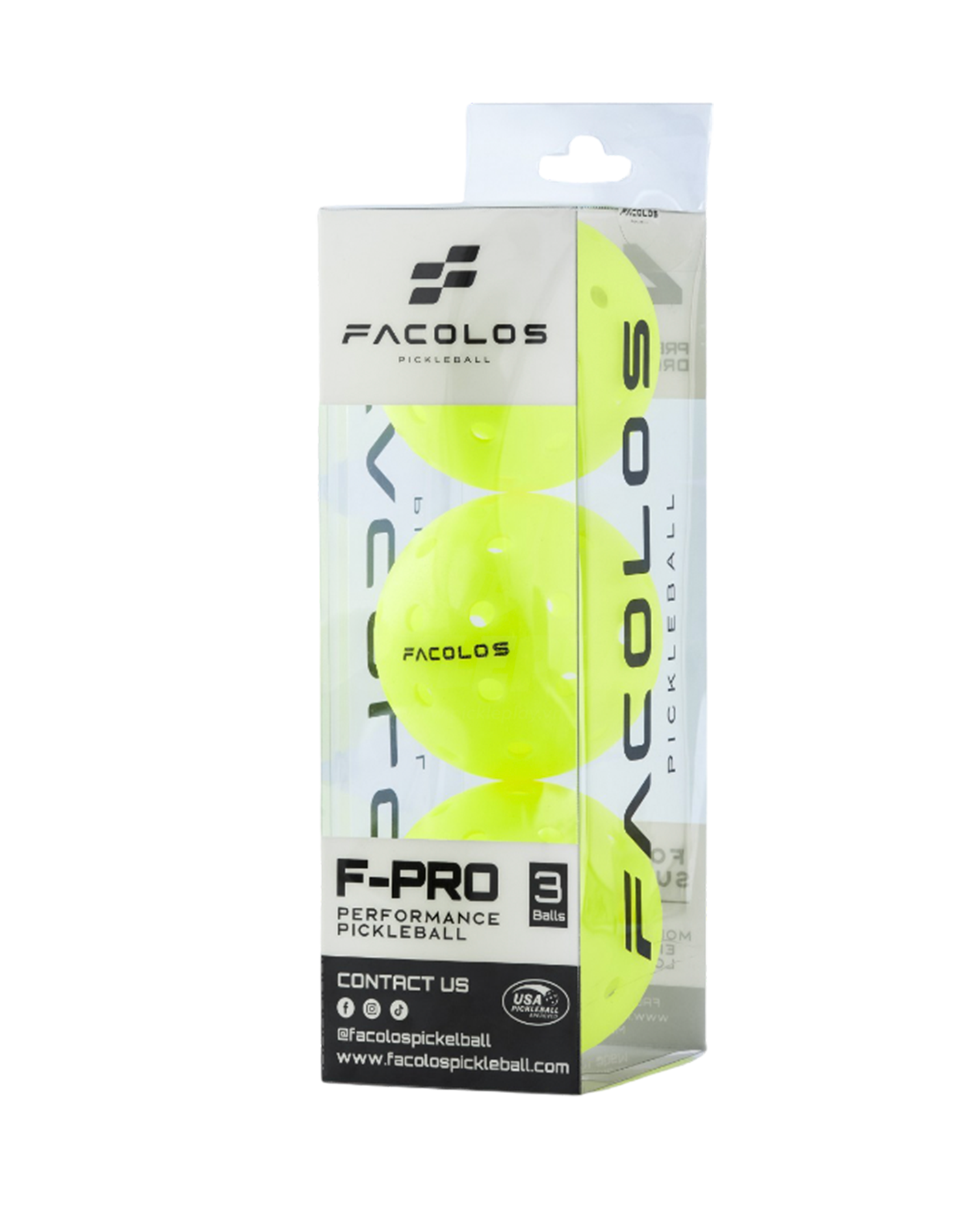 Facolos F-Pro Pickleball Ball