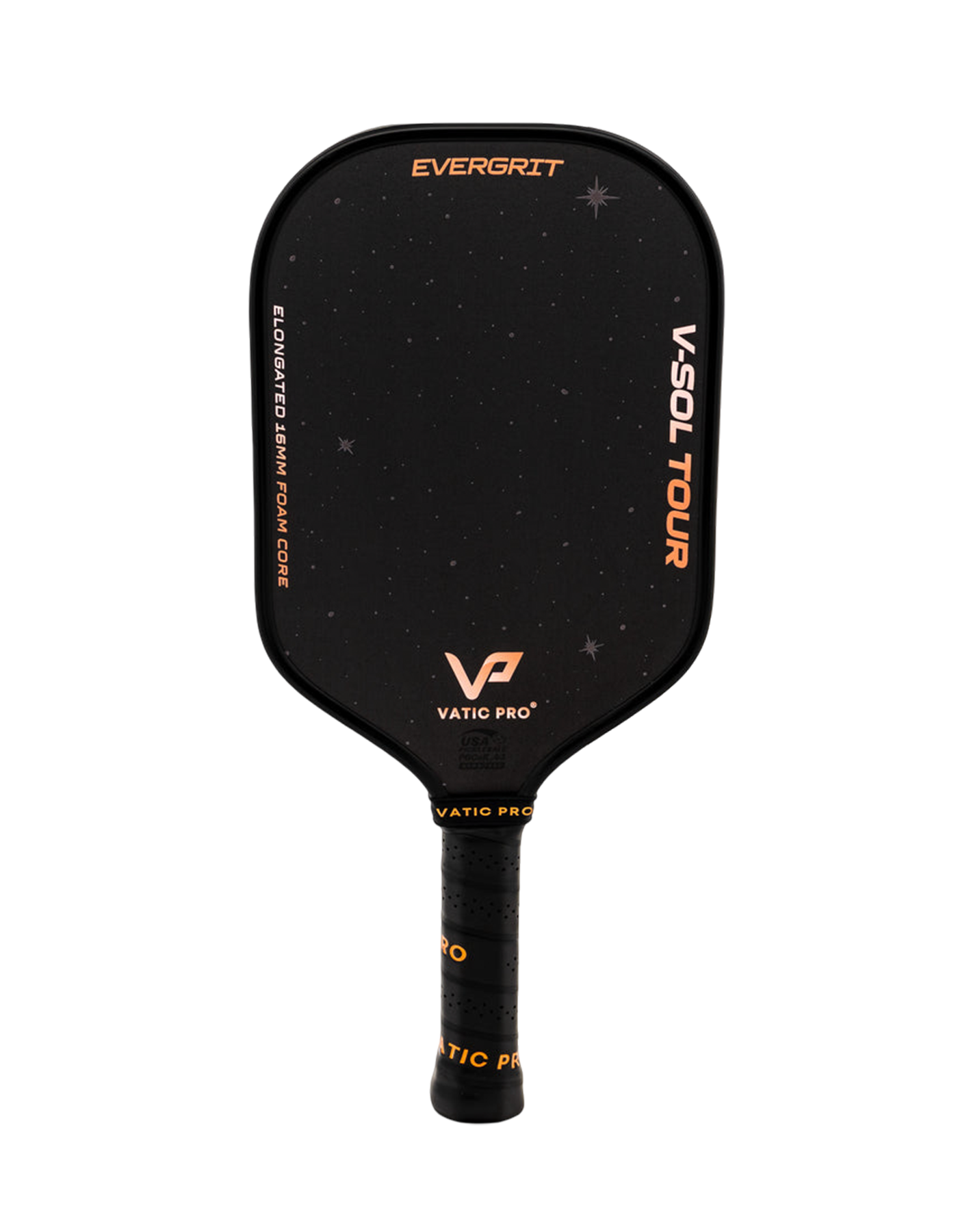 Pickleball Paddle Vatic Pro V-Sol Tour EverGrit Elongated