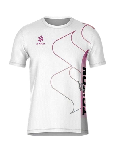 Sypik Triton 5 Pickleball Jersey - White Edition