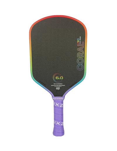 Vợt Pickleball Six Zero Coral Pro Rainbow - Limited Edition