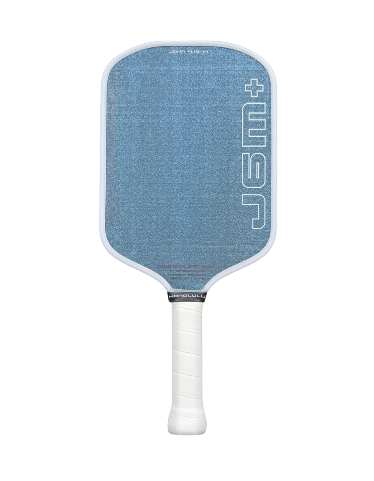 Honolulu J6M+ "Jam Paddle" Pickleball Racket Crystal Blue™ Endurance Surface™