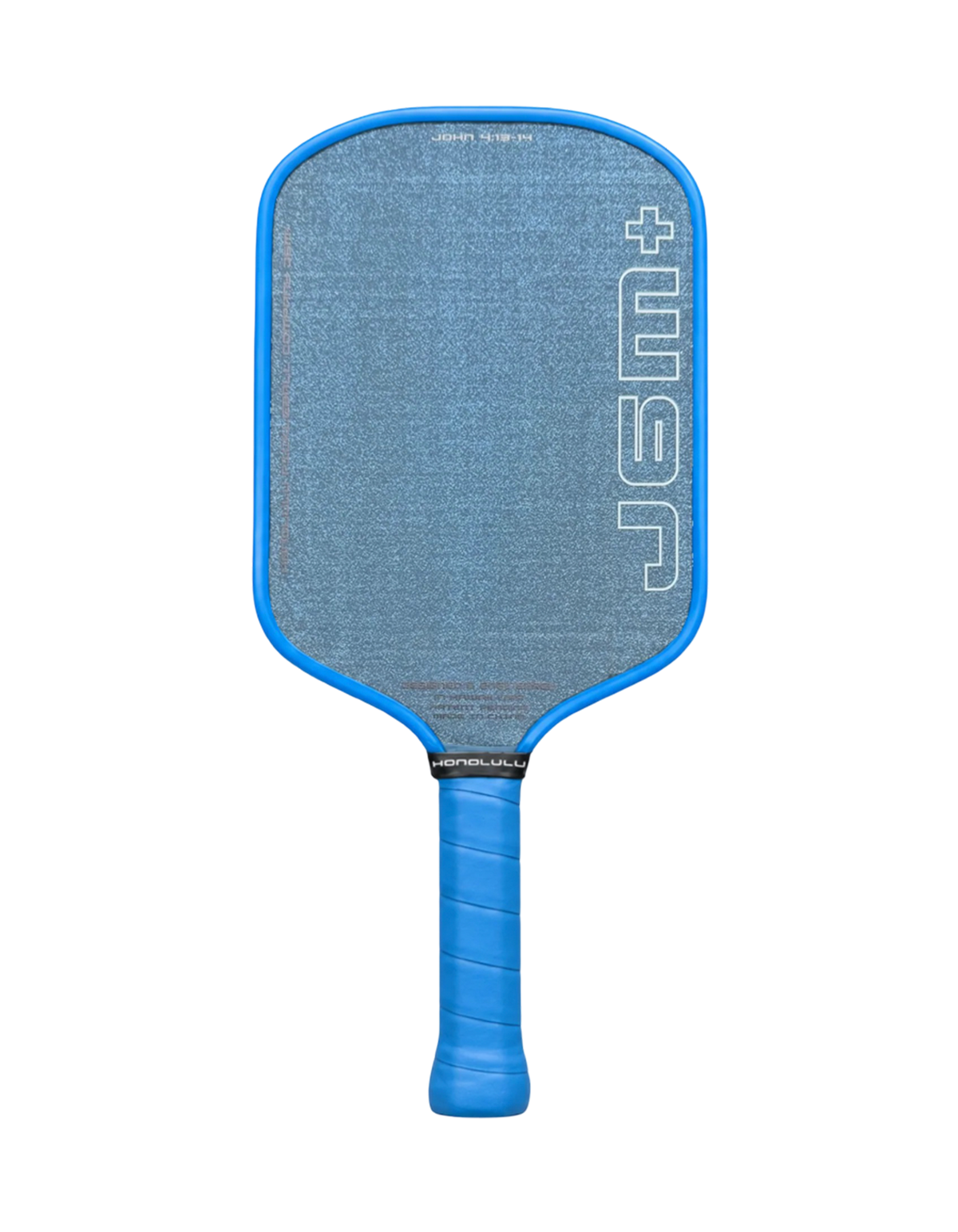 Honolulu J6M+ "Jam Paddle" Pickleball Racket Crystal Blue™ Endurance Surface™