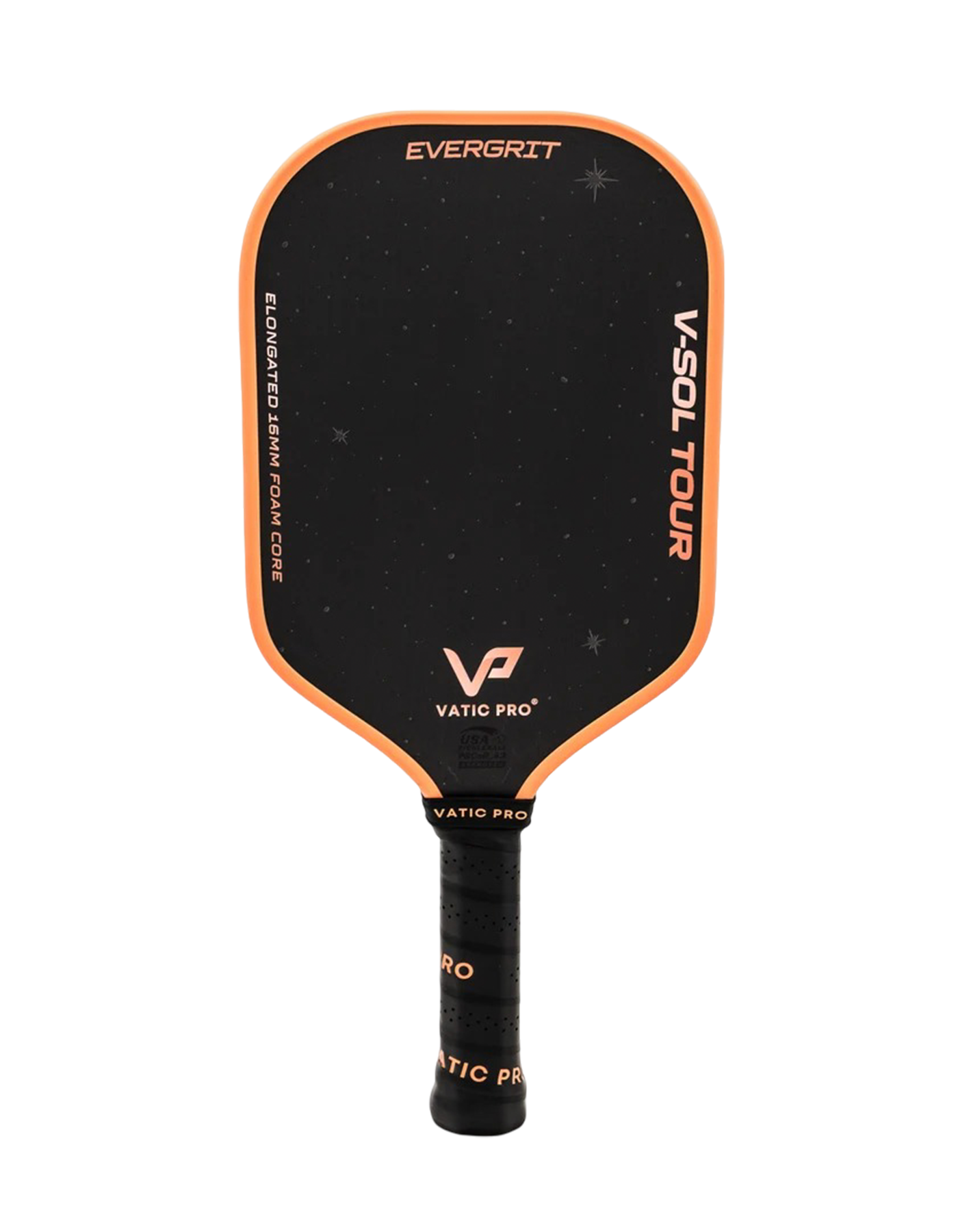 Pickleball Paddle Vatic Pro V-Sol Tour EverGrit Elongated (Launch Edition)