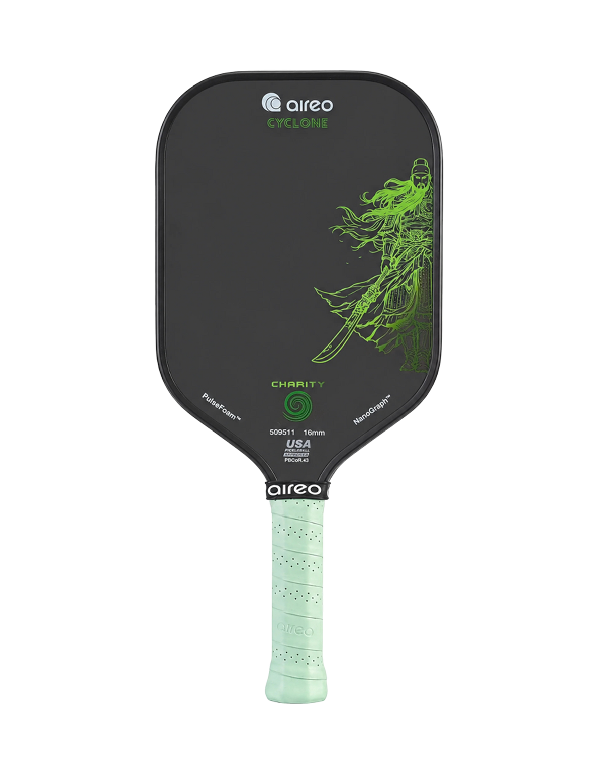 AIREO Cyclone Guardian NanoGraph Pickleball Paddle