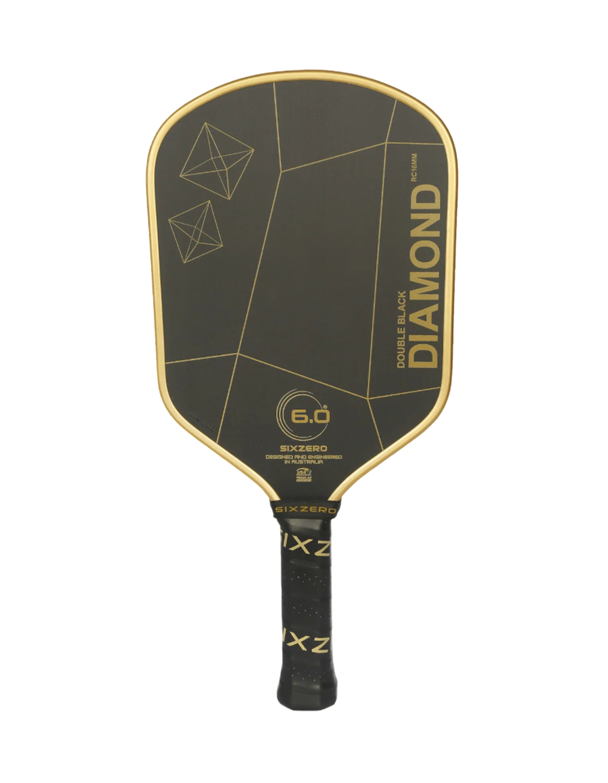 Vợt Pickleball Six Zero Double Black Diamond "Gold" Limited Edition