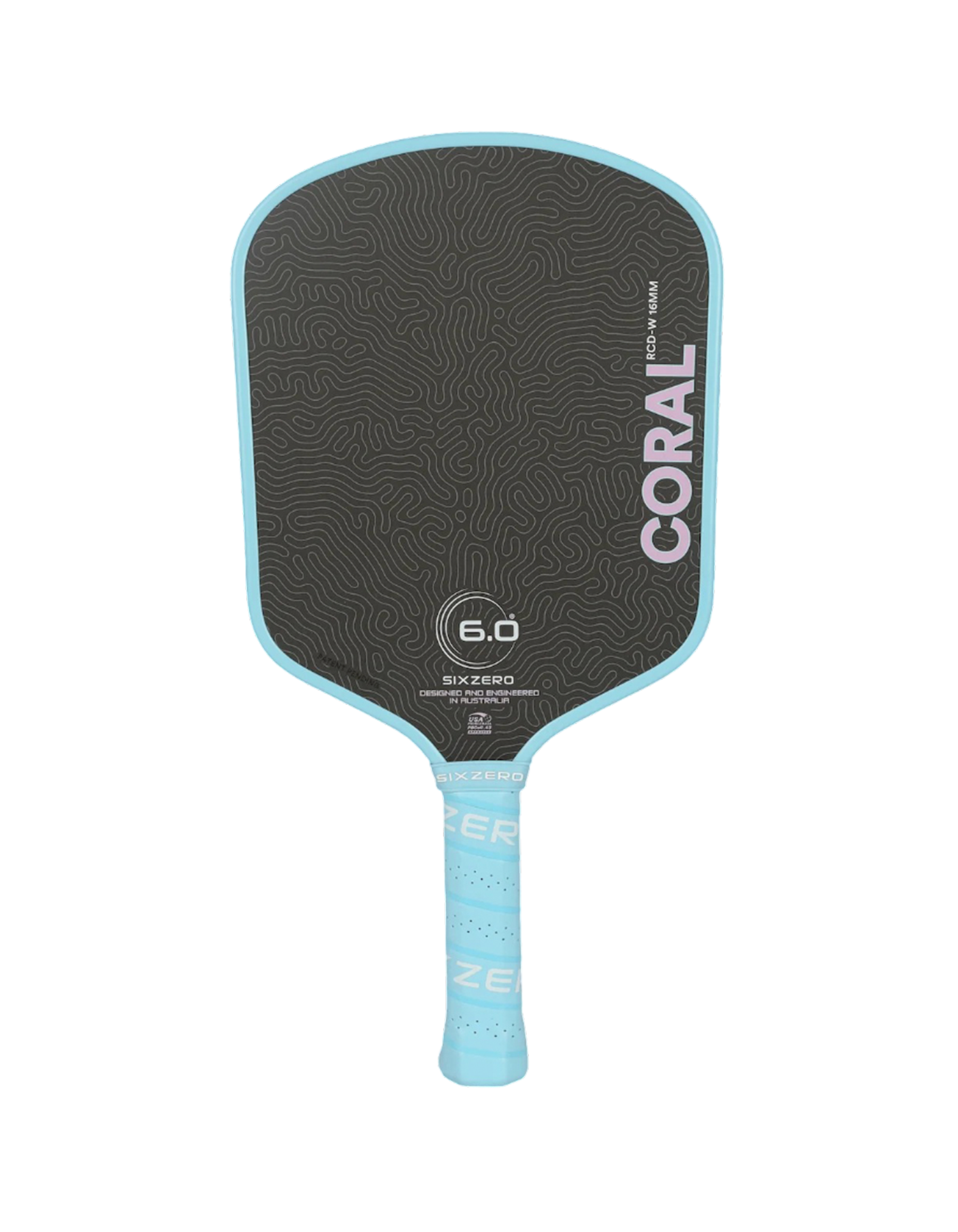 Pickleball Paddle Six Zero Coral Lightweight
