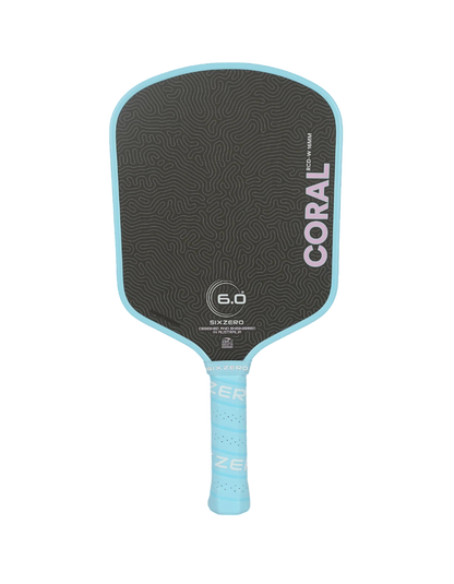Pickleball Paddle Six Zero Coral Lightweight