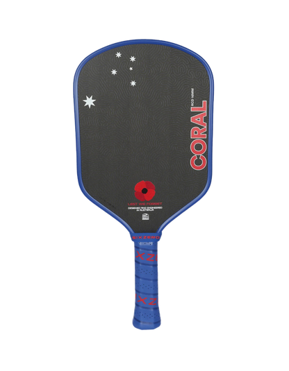 Six Zero Coral ANZAC Edition Pickleball Paddle