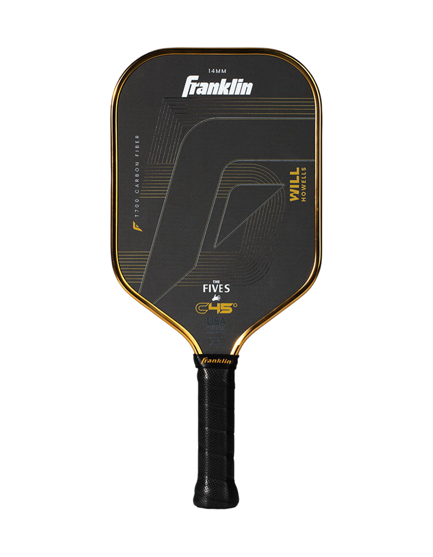 Vợt Pickleball Franklin C45° 'The Fives' Will Howells Gold Edition