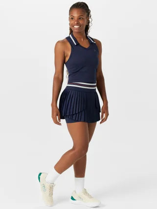 Pickleball Fila Women's Casa Seamless Polo Tank Outfit