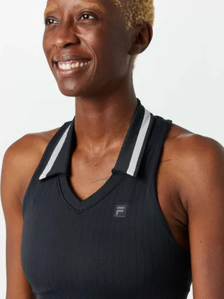 Pickleball Fila Women's Casa Seamless Polo Tank Outfit