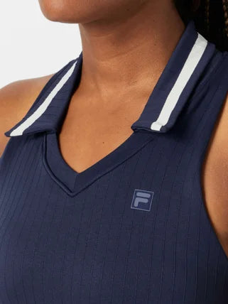 Pickleball Fila Women's Casa Seamless Polo Tank Outfit