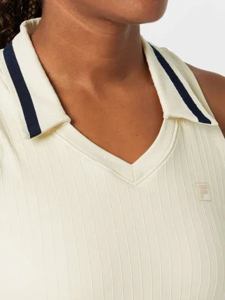 Pickleball Fila Women's Casa Seamless Polo Tank Outfit