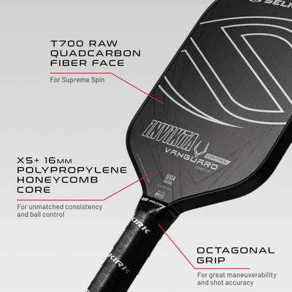 Selkirk Vanguard Control Pickleball Racket - S2