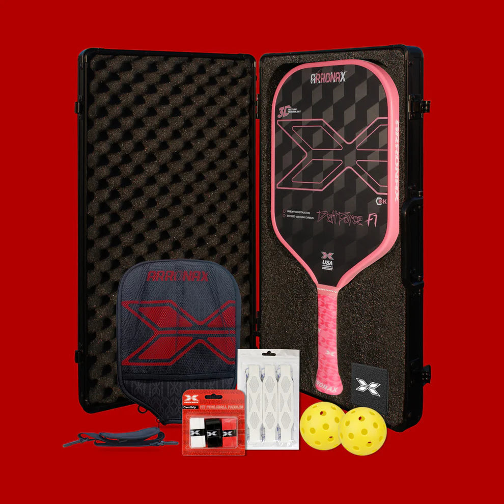 Arronax Dellforce F1 18K Carbon Fiber Pickleball Racket