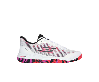 Giày Pickleball Sketcher GO Pickleball Viper Court Pro 2.0 (Trắng Hồng)