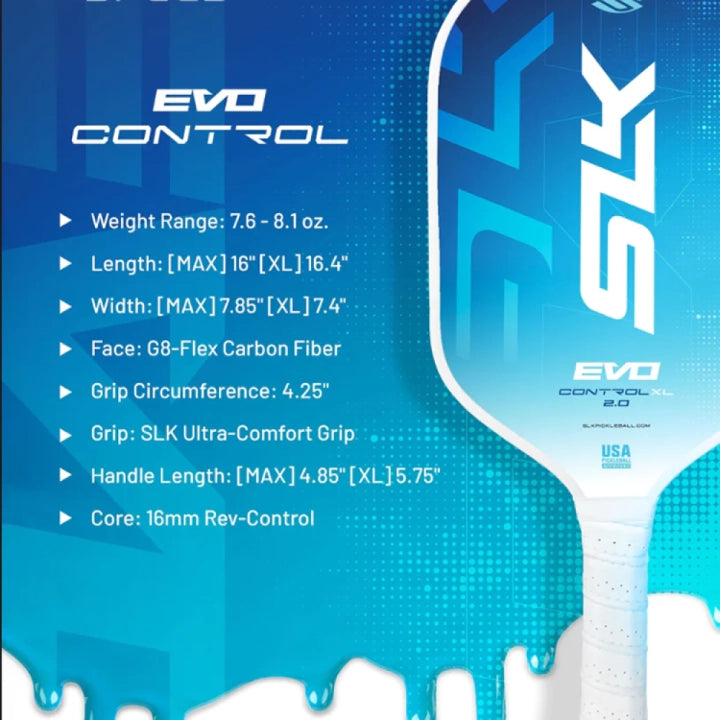 Pickleball racket SLK Evo 2.0 - XL
