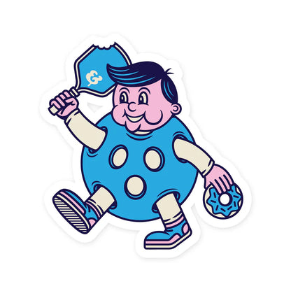 Bread & Butter Pickleball Sticker