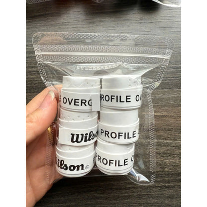 WILSON Profile Pickleball Grips with Sweat Holes (Set of 6)