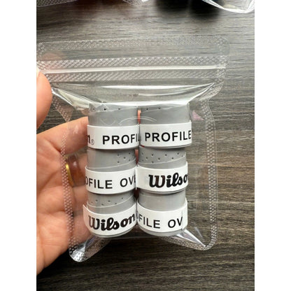 WILSON Profile Pickleball Grips with Sweat Holes (Set of 6)