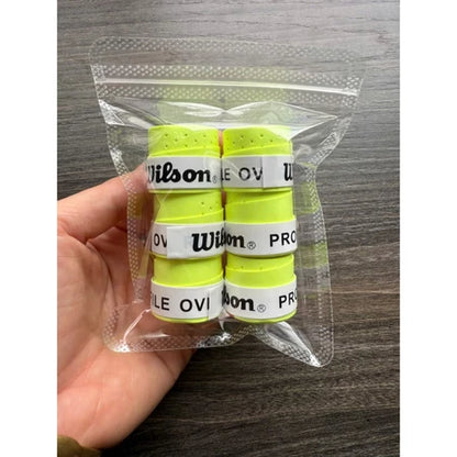 WILSON Profile Pickleball Grips with Sweat Holes (Set of 6)