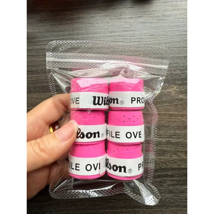 WILSON Profile Pickleball Grips with Sweat Holes (Set of 6)