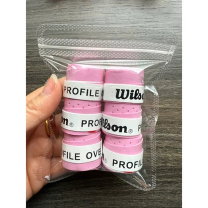 WILSON Profile Pickleball Grips with Sweat Holes (Set of 6)