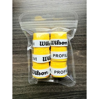 WILSON Profile Pickleball Grips with Sweat Holes (Set of 6)