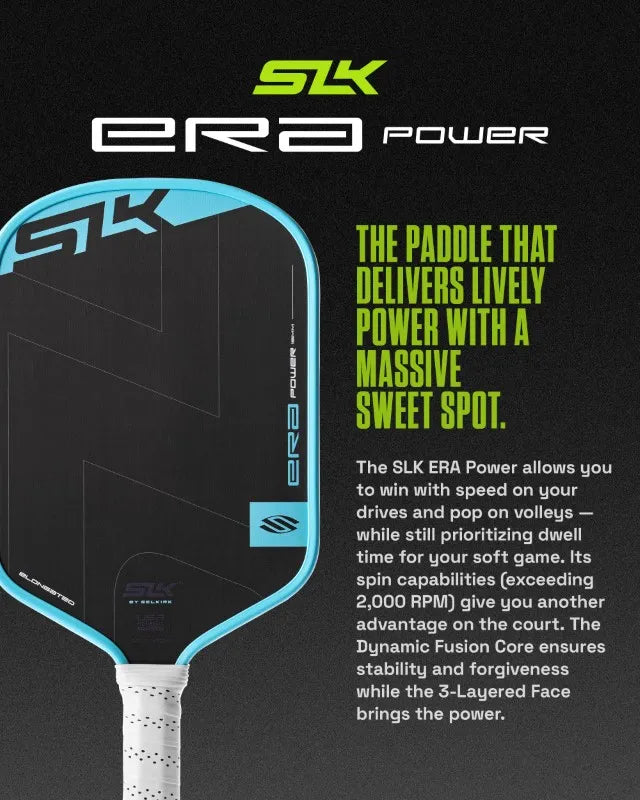 Selkirk SLK Era Power Elongated Pickleball Racket