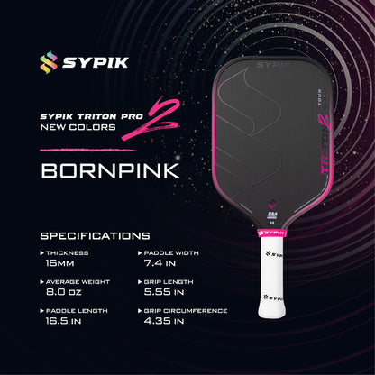 Sypik Triton Pro Tour Gen 2 Pickleball Racket