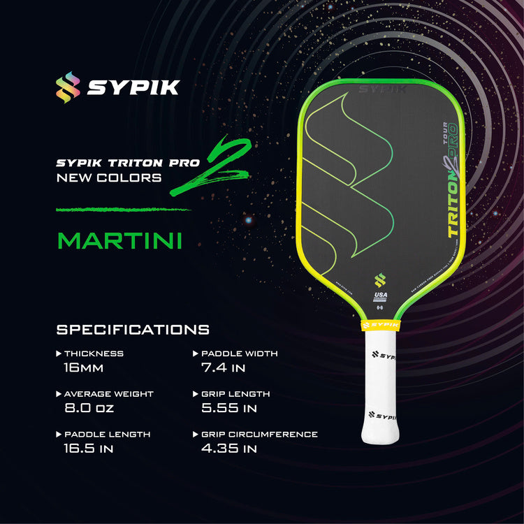 Sypik Triton Pro Tour Gen 2 Pickleball Racket