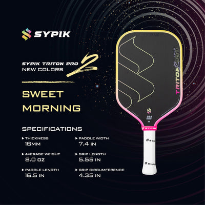 Sypik Triton Pro Tour Gen 2 Pickleball Racket