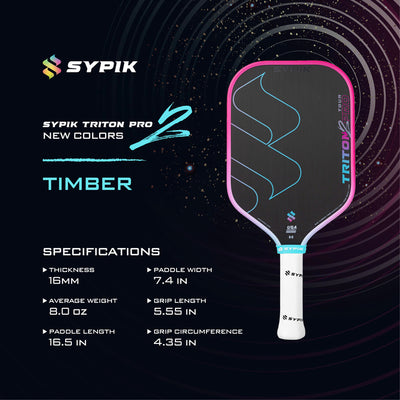 Sypik Triton Pro Tour Gen 2 Pickleball Racket