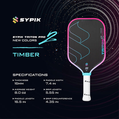 Sypik Triton Pro Tour Gen 2 Pickleball Racket