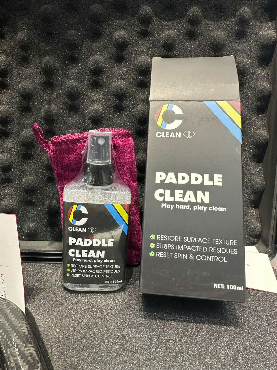 Bộ vệ sinh mặt vợt Pickleball Paddle Clean