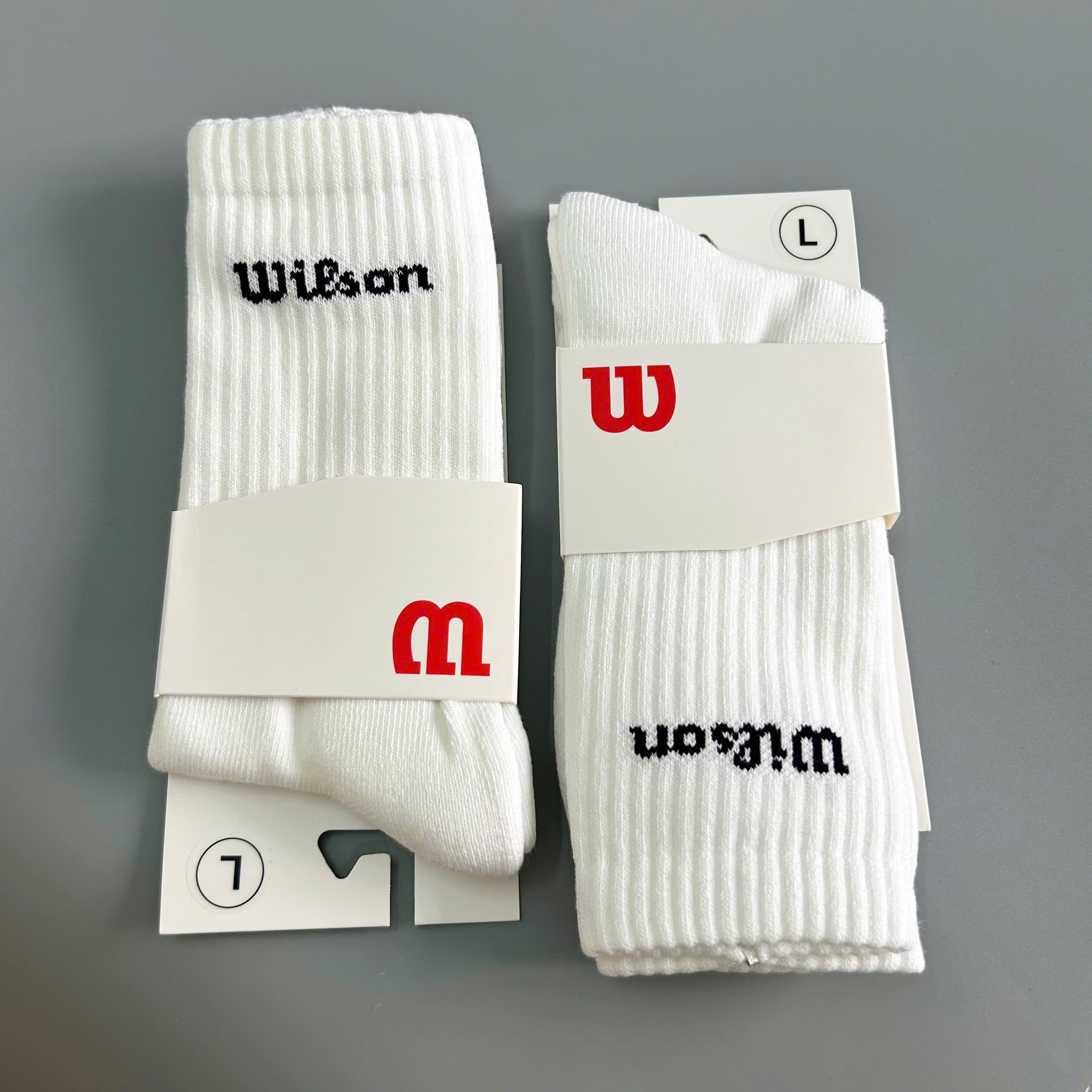 Pickleball Wilson Crew Socks