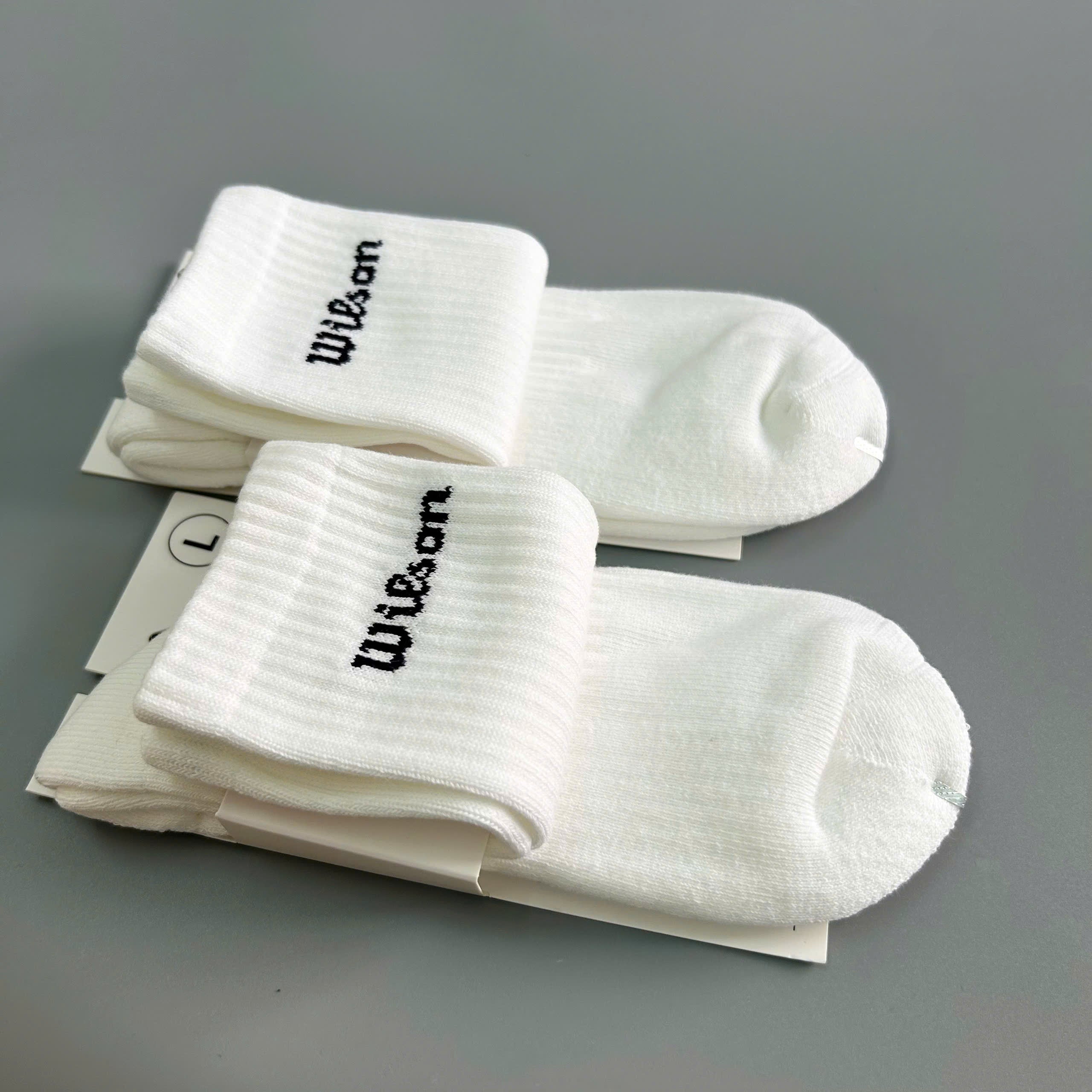 Pickleball Wilson Crew Socks