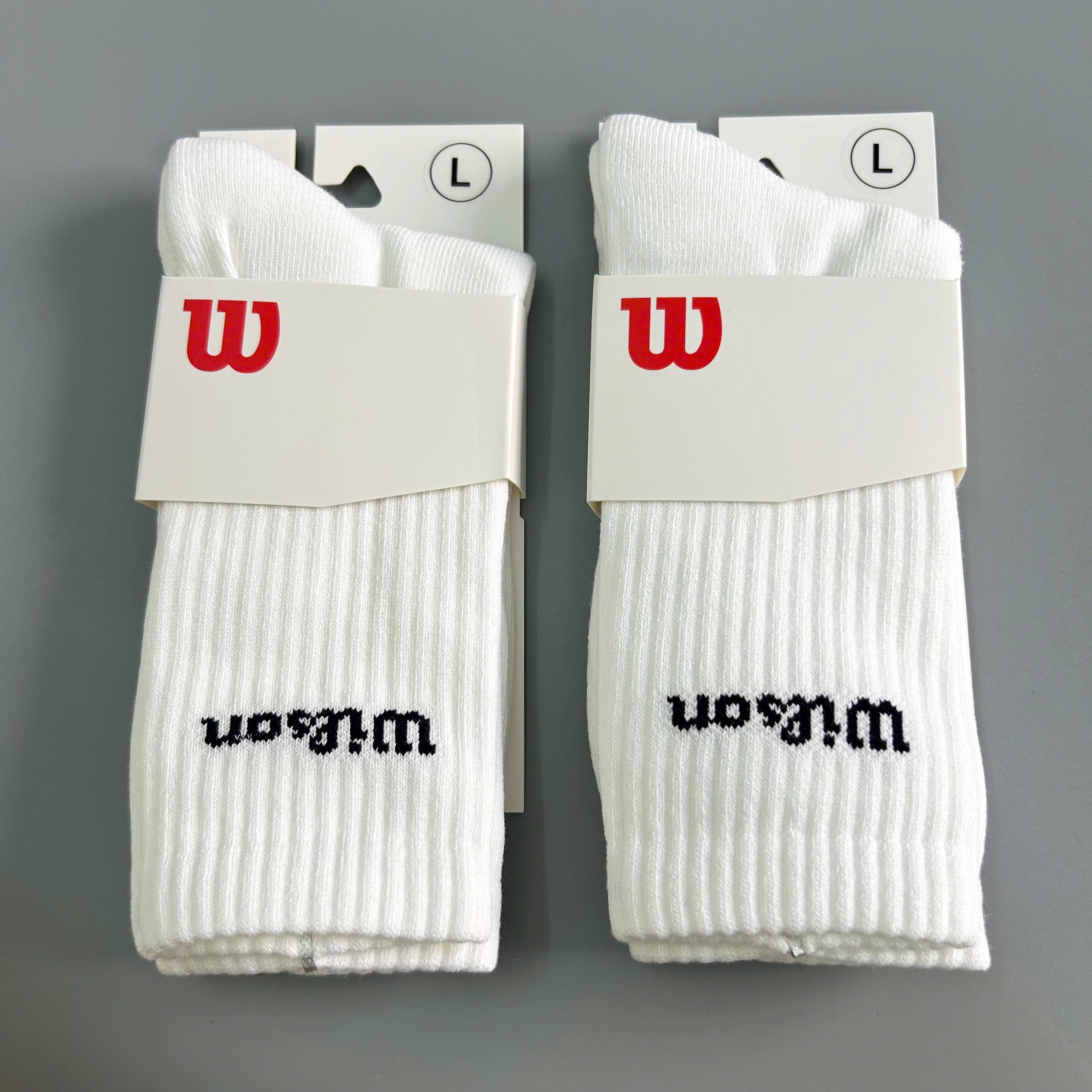 Pickleball Wilson Crew Socks