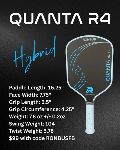 Vợt Pickleball Ronbus QUANTA R4