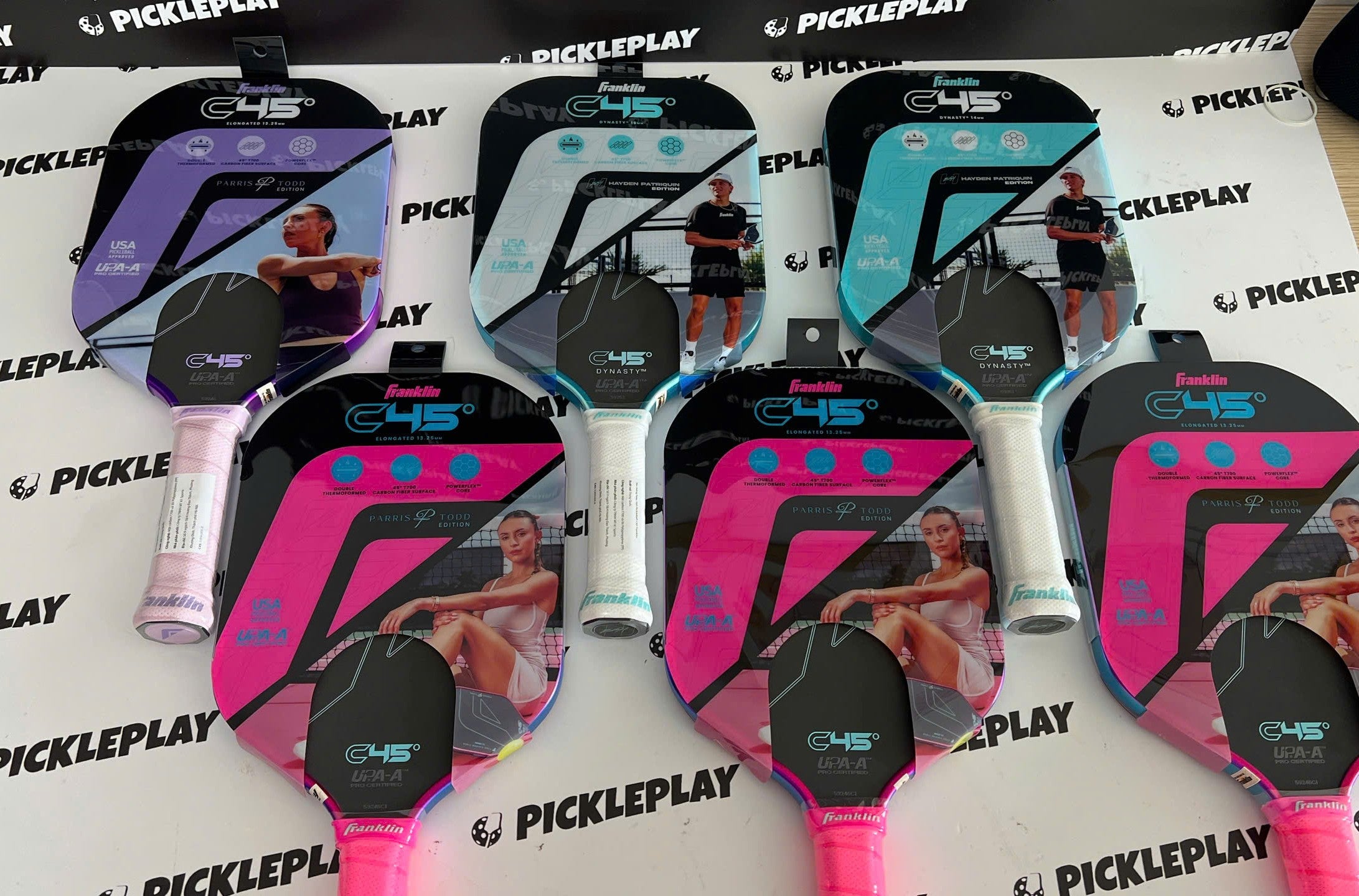 Franklin C45° Megan Fudge Edition Pickleball Paddle – PicklePlay