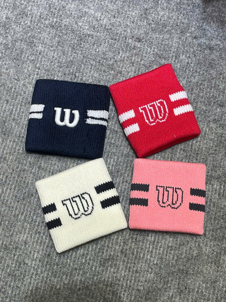 Pickleball Wilson Stripe Wristband