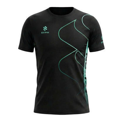 Sypik Triton 5 Pickleball Jersey - Black Edition
