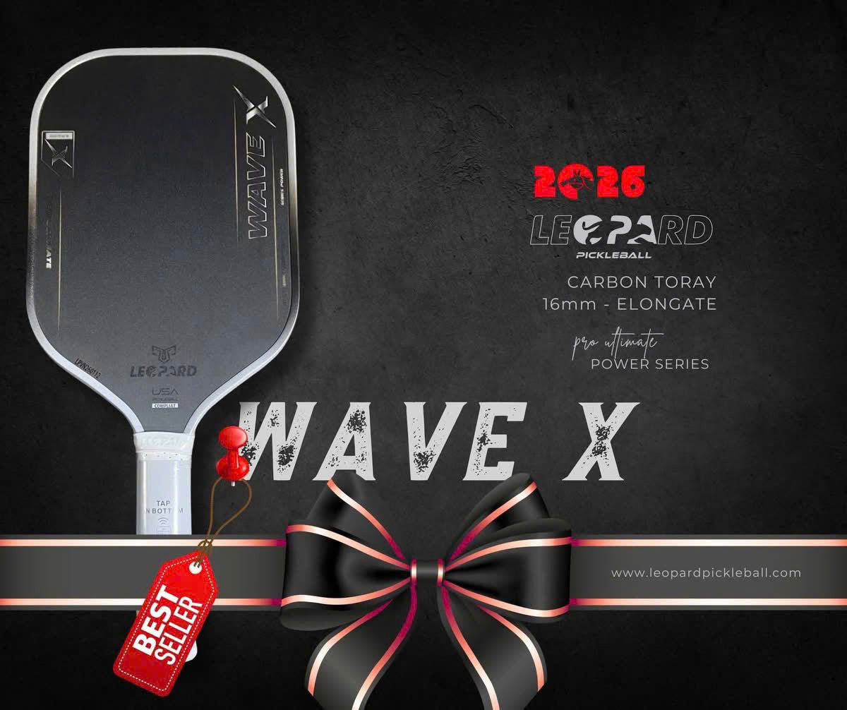 Vợt Pickleball LEOPARD Wave X Pro 2026