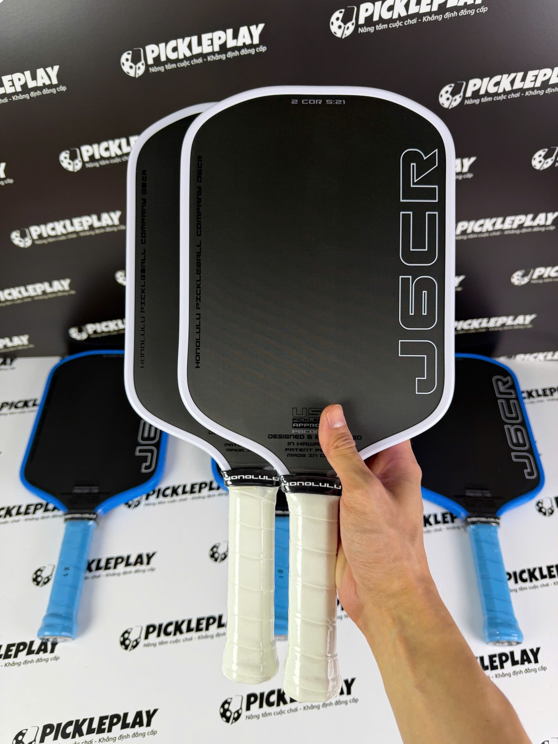 Honolulu SWORD & SHIELD J6CR Pickleball Paddle – PicklePlay Việt Nam