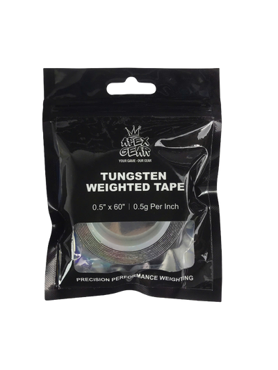 Apex Gear Tungsten Pickleball Paddle Lead Tape 60 Inch Roll PPA Approved