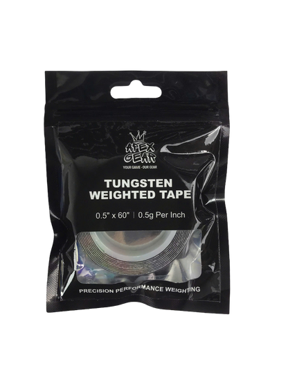 Apex Gear Tungsten Pickleball Paddle Lead Tape 60 Inch Roll PPA Approved