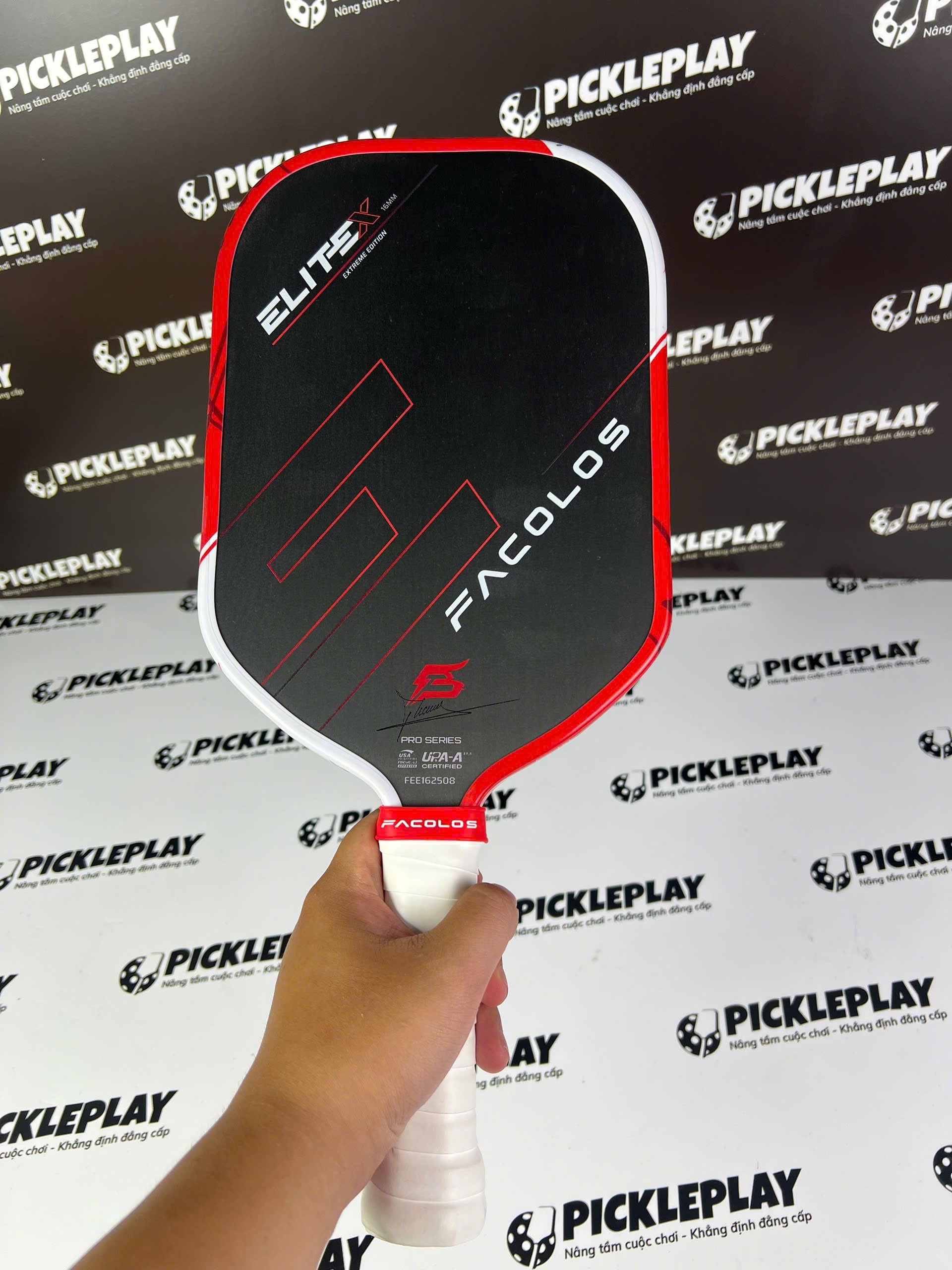 Thanh lý vợt Facolos Elite X Signature Anh Chú mới 99%