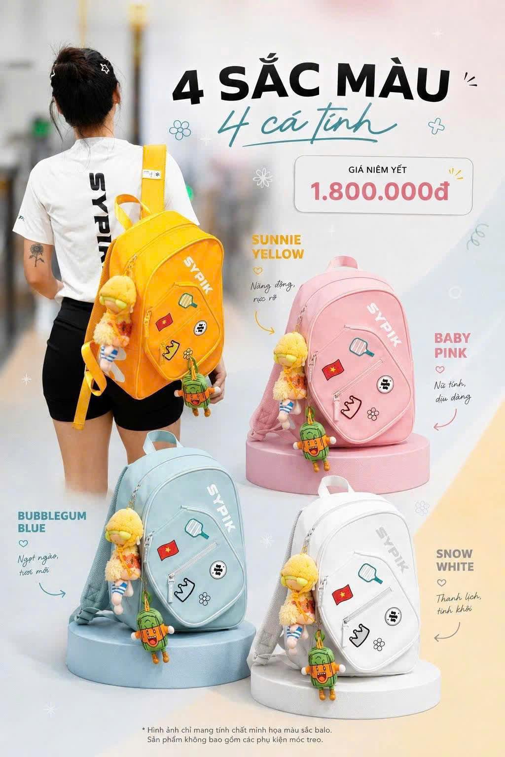 Balo Pickleball Sypik Junior Summer Edition