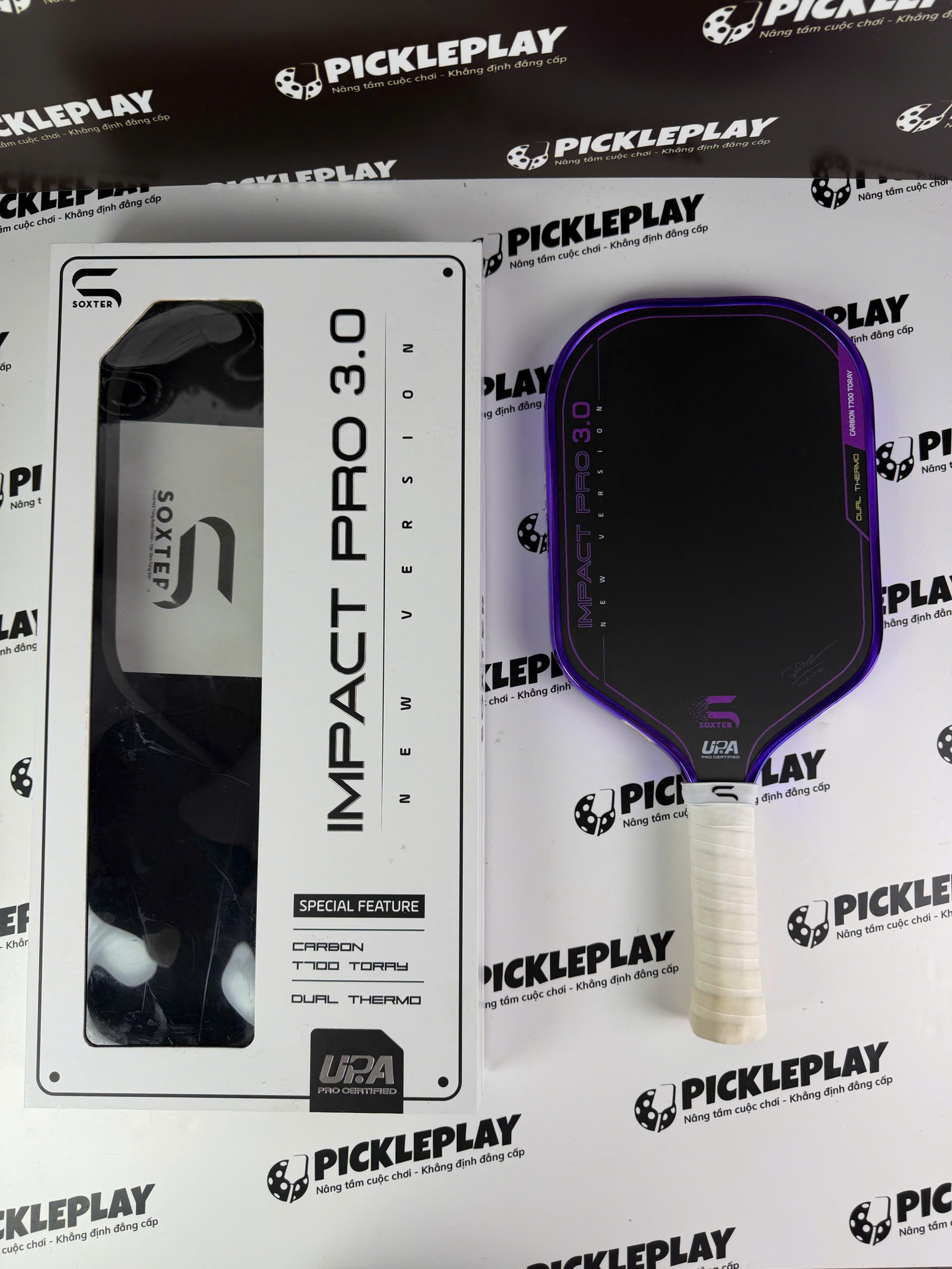 Thanh lý vợt Soxter Impact Pro 3.0 mới 99%