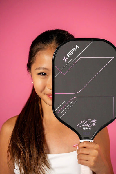 RPM FRICTION PRO V2 Ella Oh's Signature Edition Pickleball Paddle
